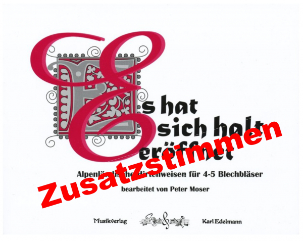 Es hat sich halt eröffnet - Zusatzstimmen Download